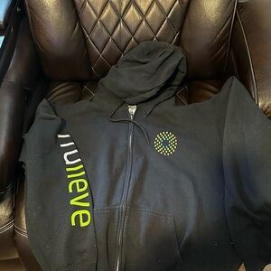 Black and green hoodie with shirt Trulieve 2020…B1